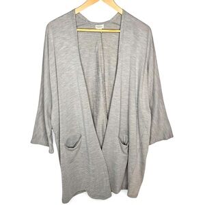 Donni Duster Cardigan Women's Striped Open Front Everyday Loungewear Light OS